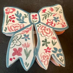 NWT Prima Design Bow Coasters, Set of 4